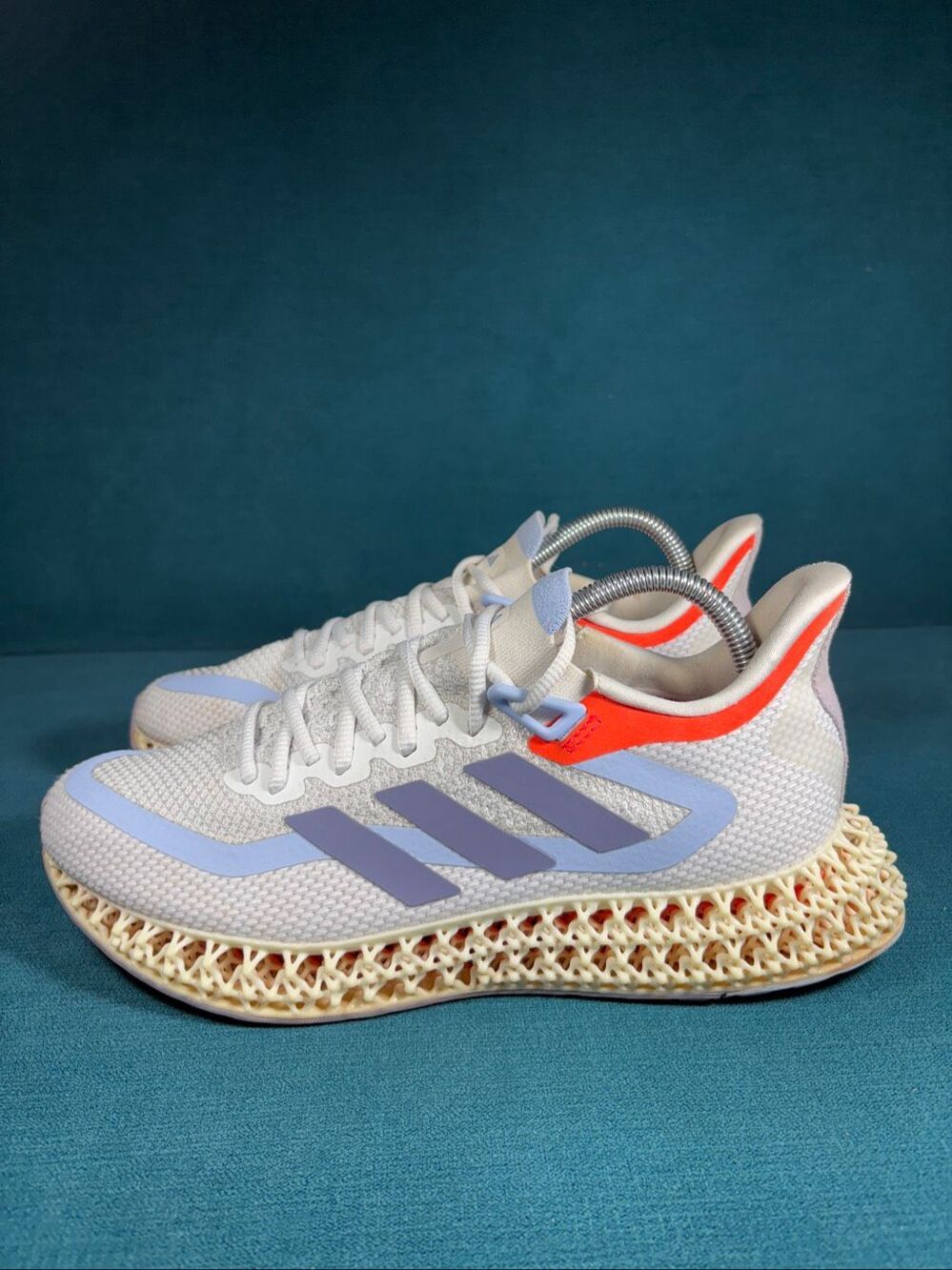Adidas 4DFWD 2 Cloud White Orbit Violet Womens Size 9.5 Running Shoes HP7646